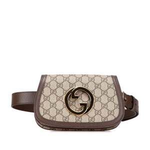 GUCCI Brown Leather Fanny Pack